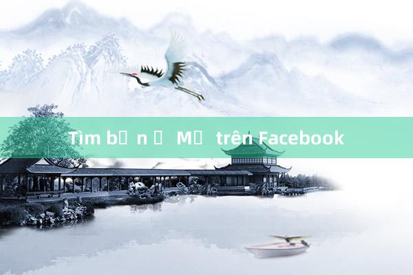 Tìm bạn ở Mỹ trên Facebook