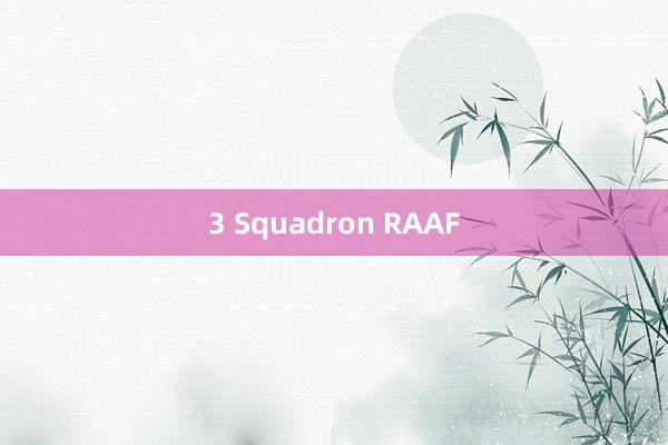 3 Squadron RAAF