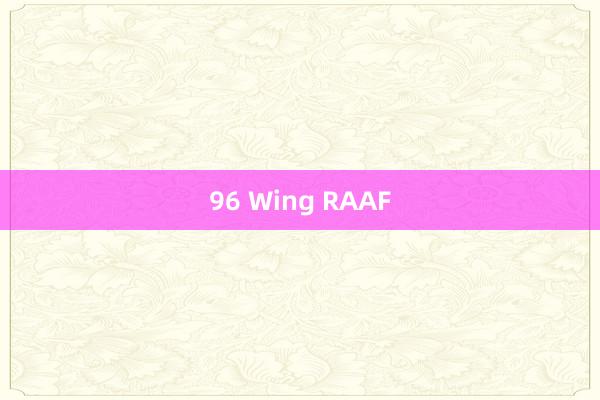 96 Wing RAAF