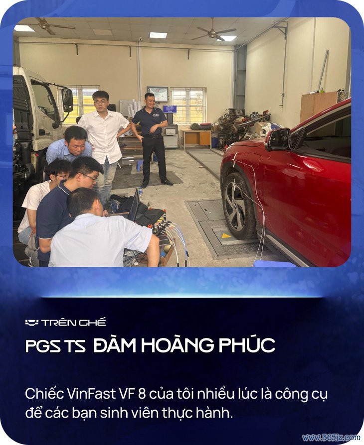 PGS.TS Đàm Hoàng Phúc: 'Xe điện sẽ khiến các con số mã lực， xi-lanh hết thời' - Ảnh 6.