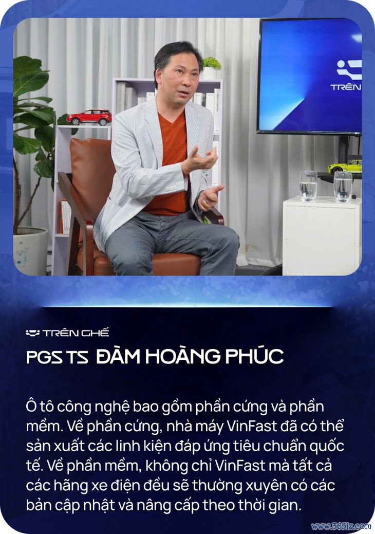 PGS.TS Đàm Hoàng Phúc: 'Xe điện sẽ khiến các con số mã lực， xi-lanh hết thời' - Ảnh 4.